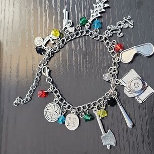 Stranger Things Inspired Charm Bracelet